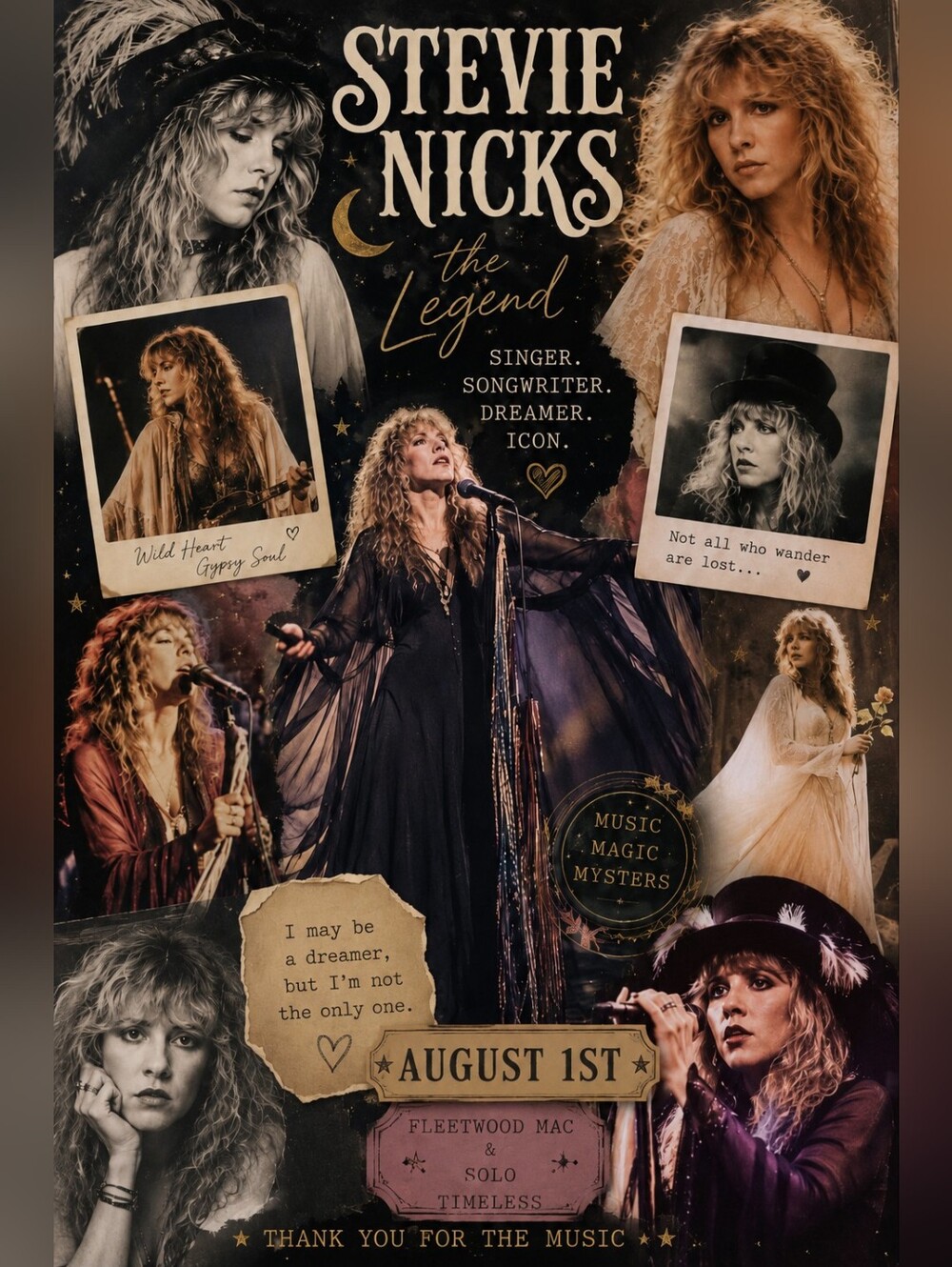 Stevie Nicks The Legend Raid Train 9/12